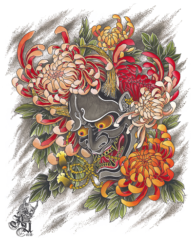 Hannya Chrysanthemum